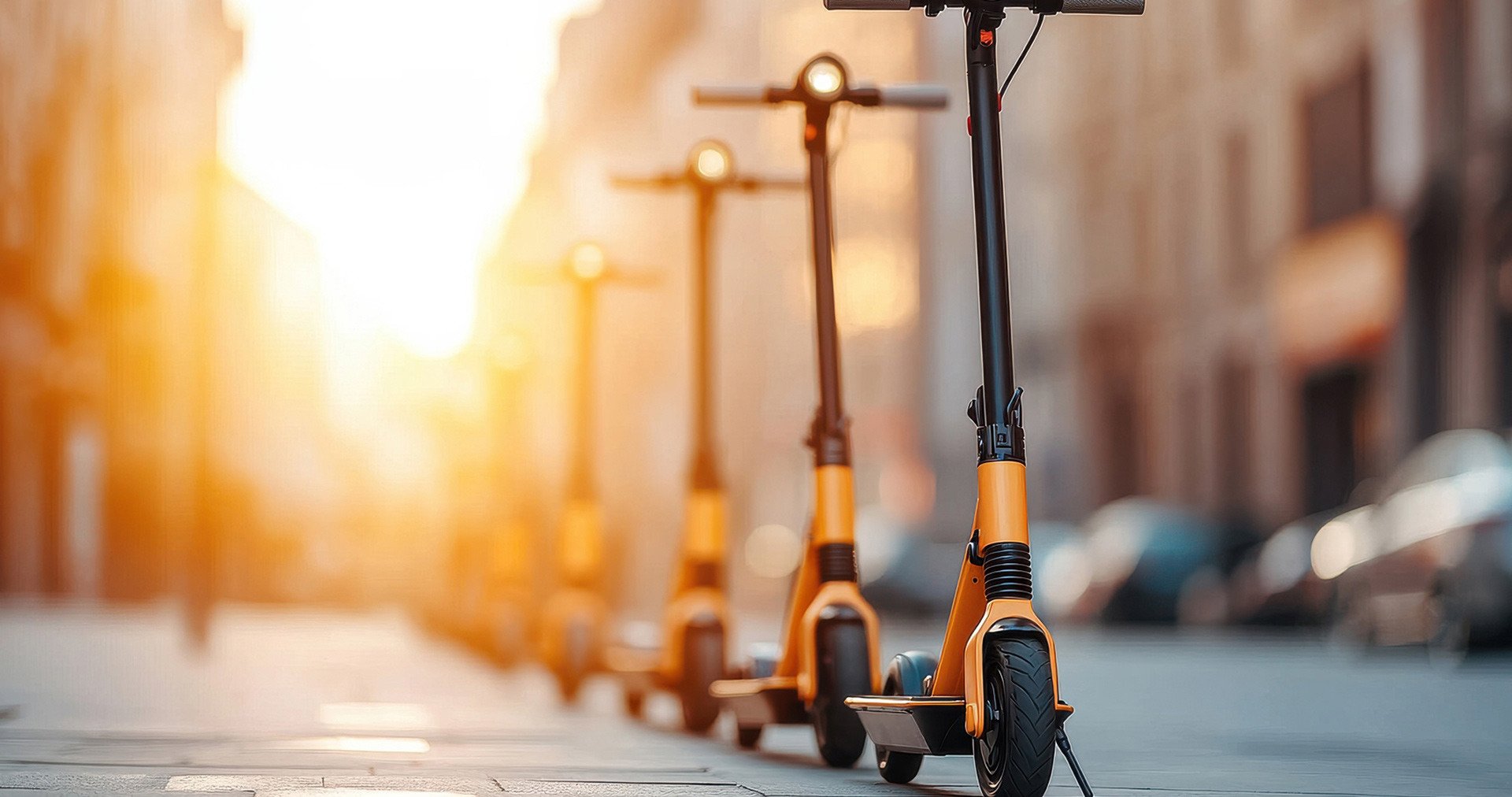 Sharing economy - IoT scooter 